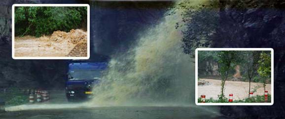 镇巴遭遇大暴雨袭击 陕南局地未来仍有强降雨