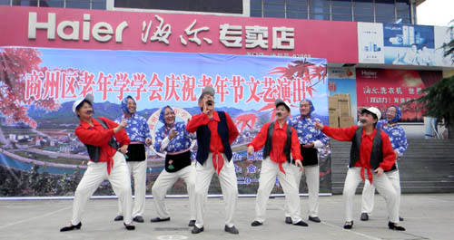 老年学学会庆祝第二十二个老人节