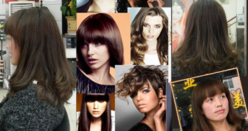 商洛人发型不落后 适合很重要