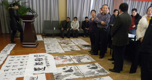 迎新春猫王书画联谊笔会7日举行