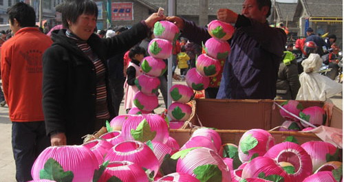 小小莲花灯 致富显神通