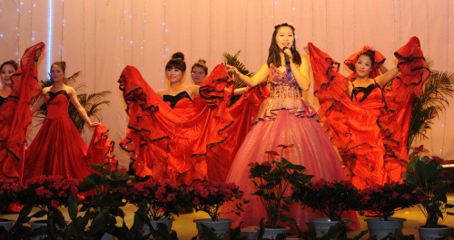 “国培计划”全市幼儿教师技能培训班风采展示文艺晚会在商洛学院举行