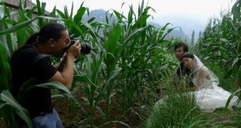 患病农妇圆了婚纱梦