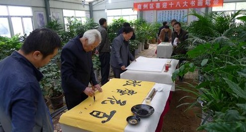 商州区文联举办“商州区喜迎十八大笔会”