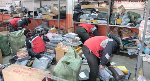 商洛快递业异军崛起