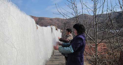 丹凤县手工粉丝年利润达十多万元