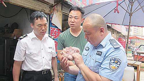 卤肉加工黑作坊查处记