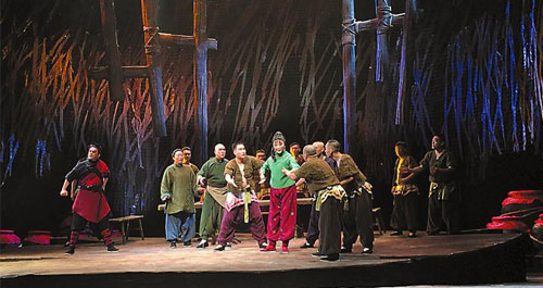 《红高粱》在商洛大剧院精彩展演