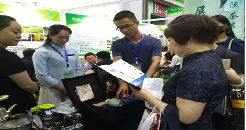 商洛茶杭州茶博会上受关注