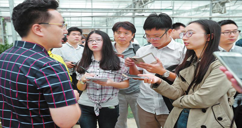 中央媒体在镇安采访产业扶贫