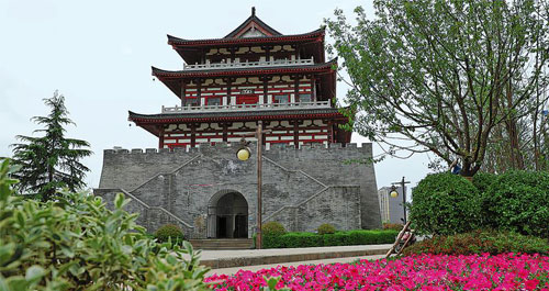 樱花大道海棠大道披新妆