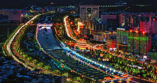 印象鹤城四十年