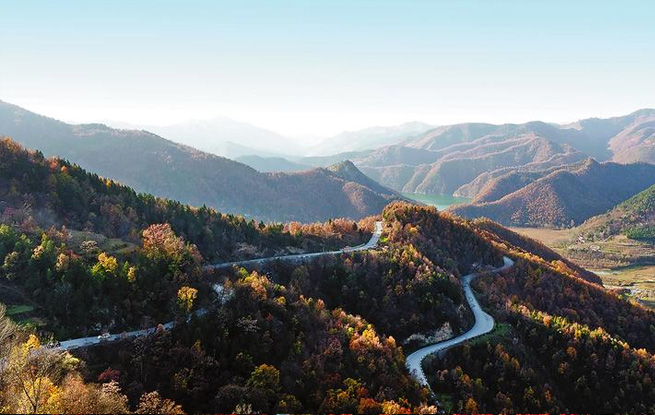 黄沙岭的最后一抹秋