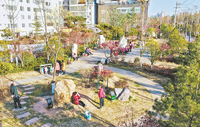 商洛城市街景——矿石苑