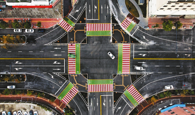 中心城区州城路通信路十字改造完成并投用