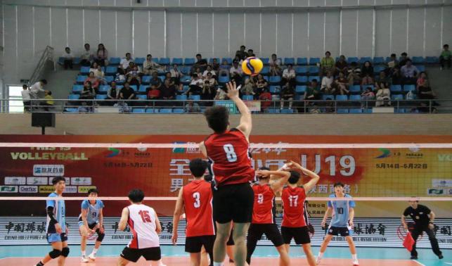 2024年全国青少年U19男子排球锦标赛八强公布