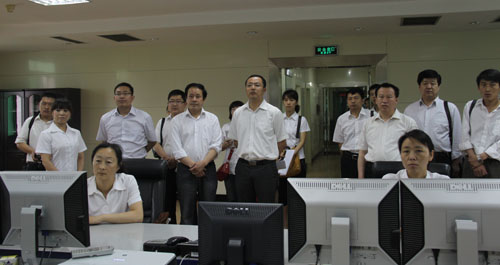 榆林神木供电部门到我市交流学习