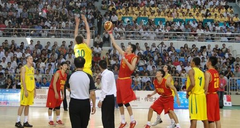 2012年国际青年男篮四国挑战赛开幕