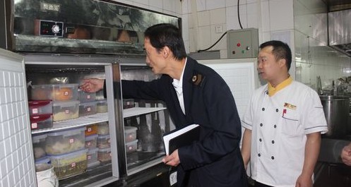 市食品药品稽查支队在市区开展检查整治活动