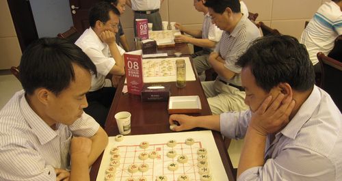 商洛政中心举行首届“金伯利”杯职工象棋赛