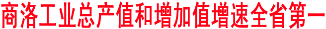 商洛工业总产值和增加值增速全省第一