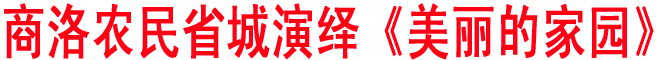 商洛农民省城演绎《美丽的家园》