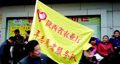 省市农业部中青年专家志愿者来柞水开展送技术下乡活动