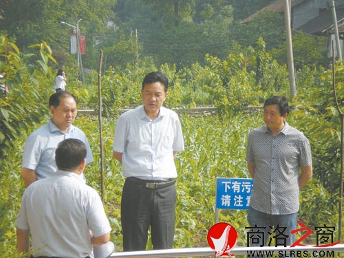 柳宪军副市长调研农村垃圾污水处理工程