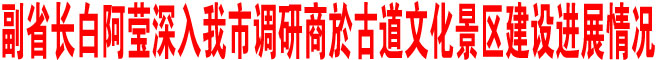 充分彰显厚重历史 建设精品文化景区