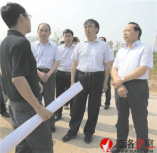 陕西省能源集团来商考察商洛电厂项目||新闻频