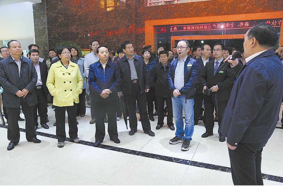 全市重大项目建设现场观摩会在洛南商州观摩