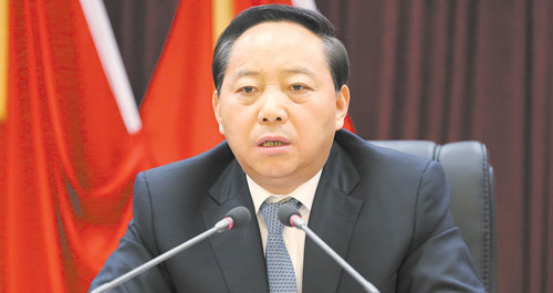 中共商洛市委三届九次全会在商州举行