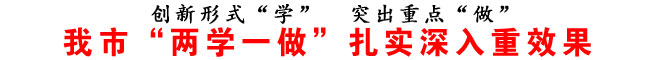 商洛市“两学一做”扎实深入重效果
