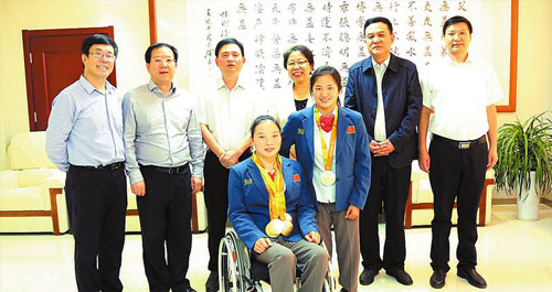 弘扬残奥健儿精神 加快追赶超越步伐