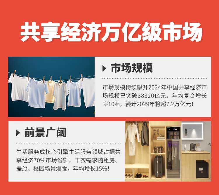 酒店“共享烘干机”，水御嘉共享智能烘干衣柜