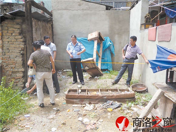 王涛在案发现场调查取证