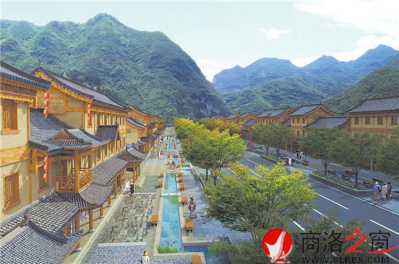 石瓮子特色小镇规划效果图