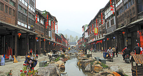 秦岭小江南水韵竹林关