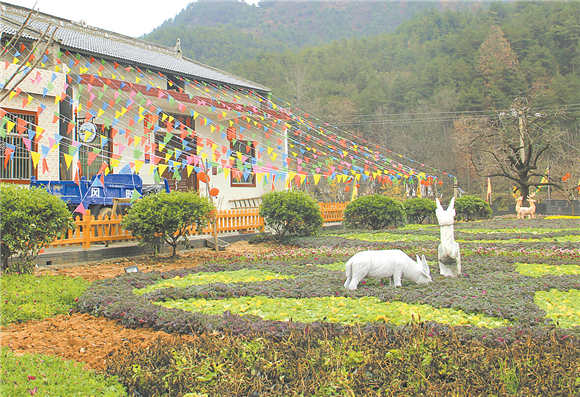 江山秦岭腹地的田园风情