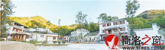 美丽乡村前店子村一角