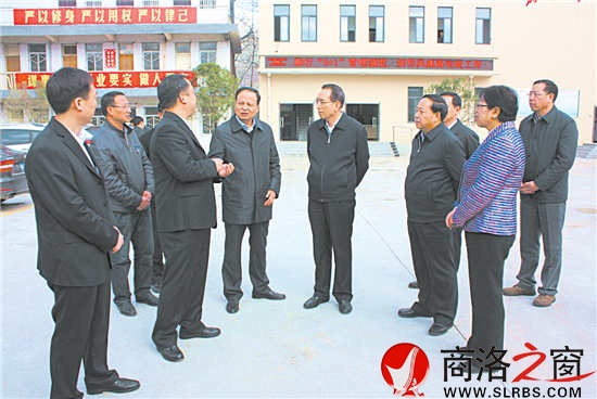省委常委、省纪委书记郭永平在商州区调研党风廉政建设工作