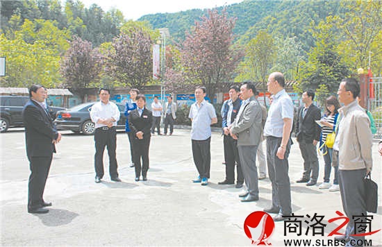 铜川市印台区纪委和新区纪工委来商州考察案件查办工作