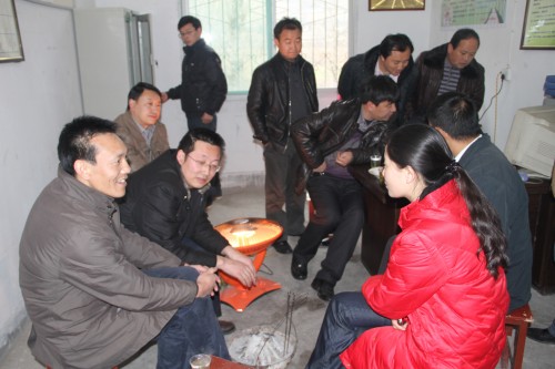 领导走基层干部受鼓舞