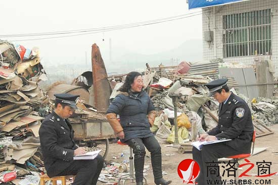 张伟深入商丹园区特殊行业进行刑侦信息海量采集