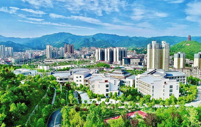 商洛县城风采——商南