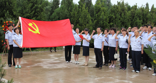 洛南地税局开展党员教育活动