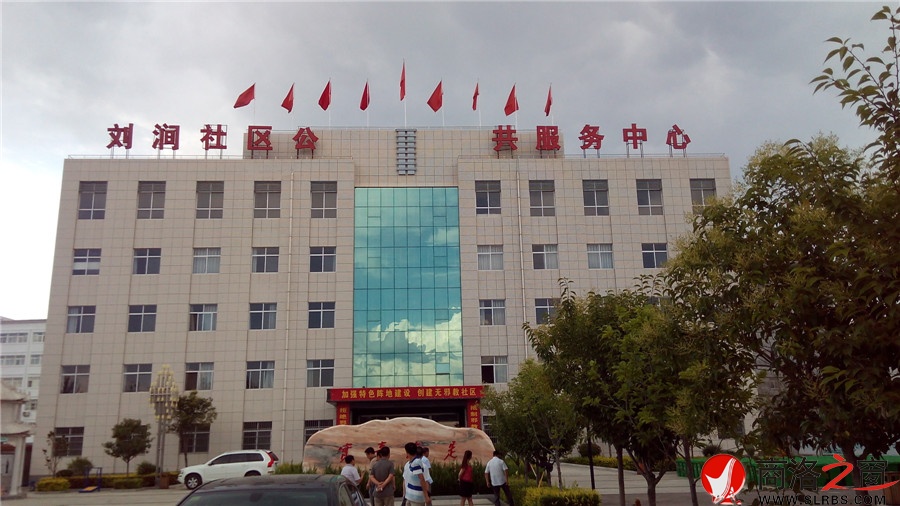 洛南县刘涧社区高标准建起公共服务服务机构
