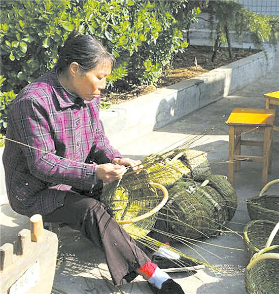 乡村篾匠