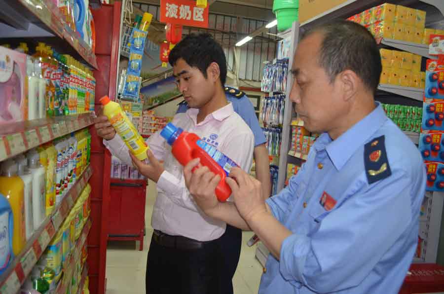 丹凤县开展流通领域商品质量抽查检验