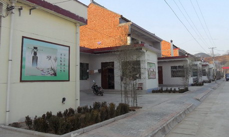 寺坡高塬李村新农村建设掠影